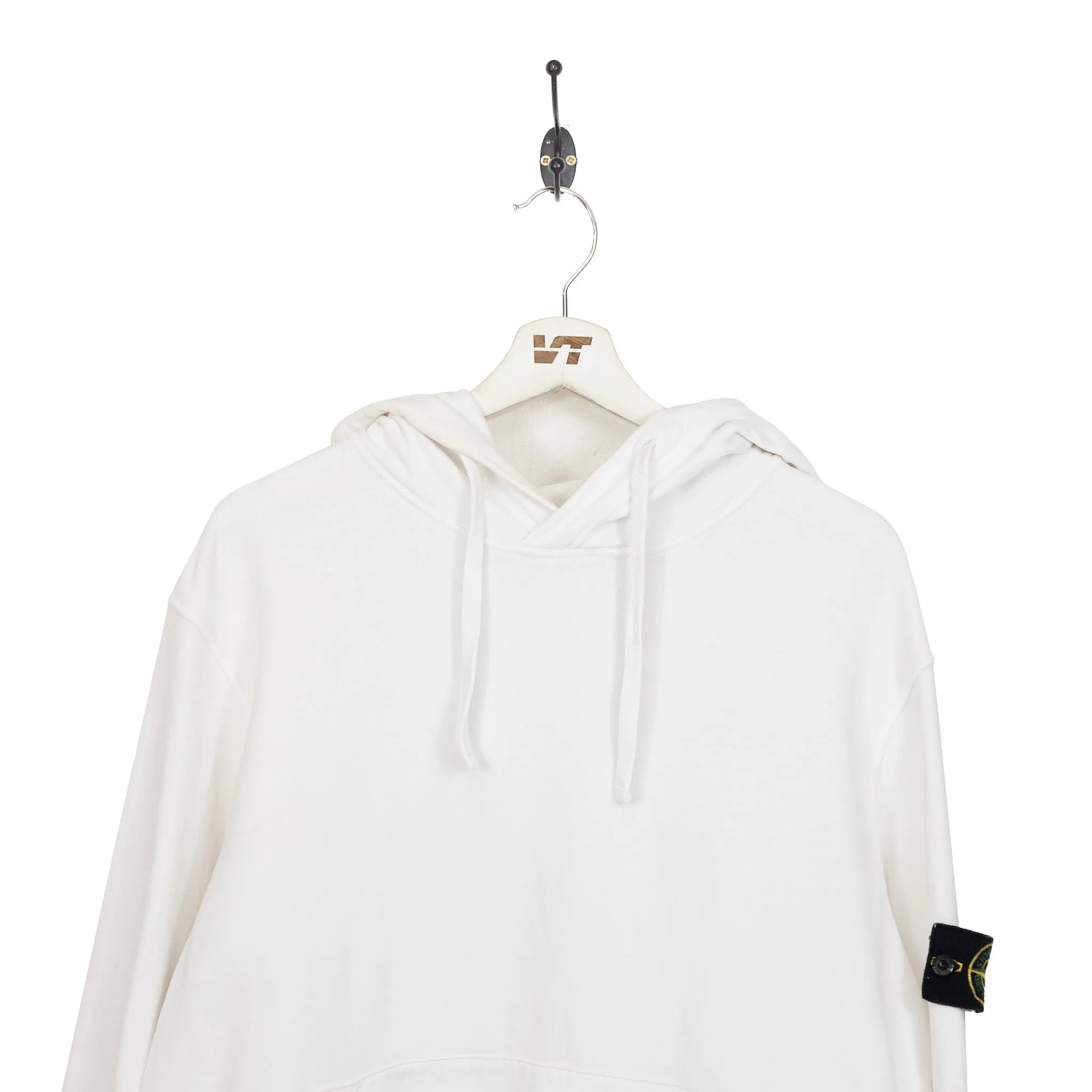 2010 Stone Island White Hoodie