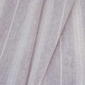 BEIGE MULTI STRIPES Mill Dyed Fat Quarter Yard, Felted Wool Fabric