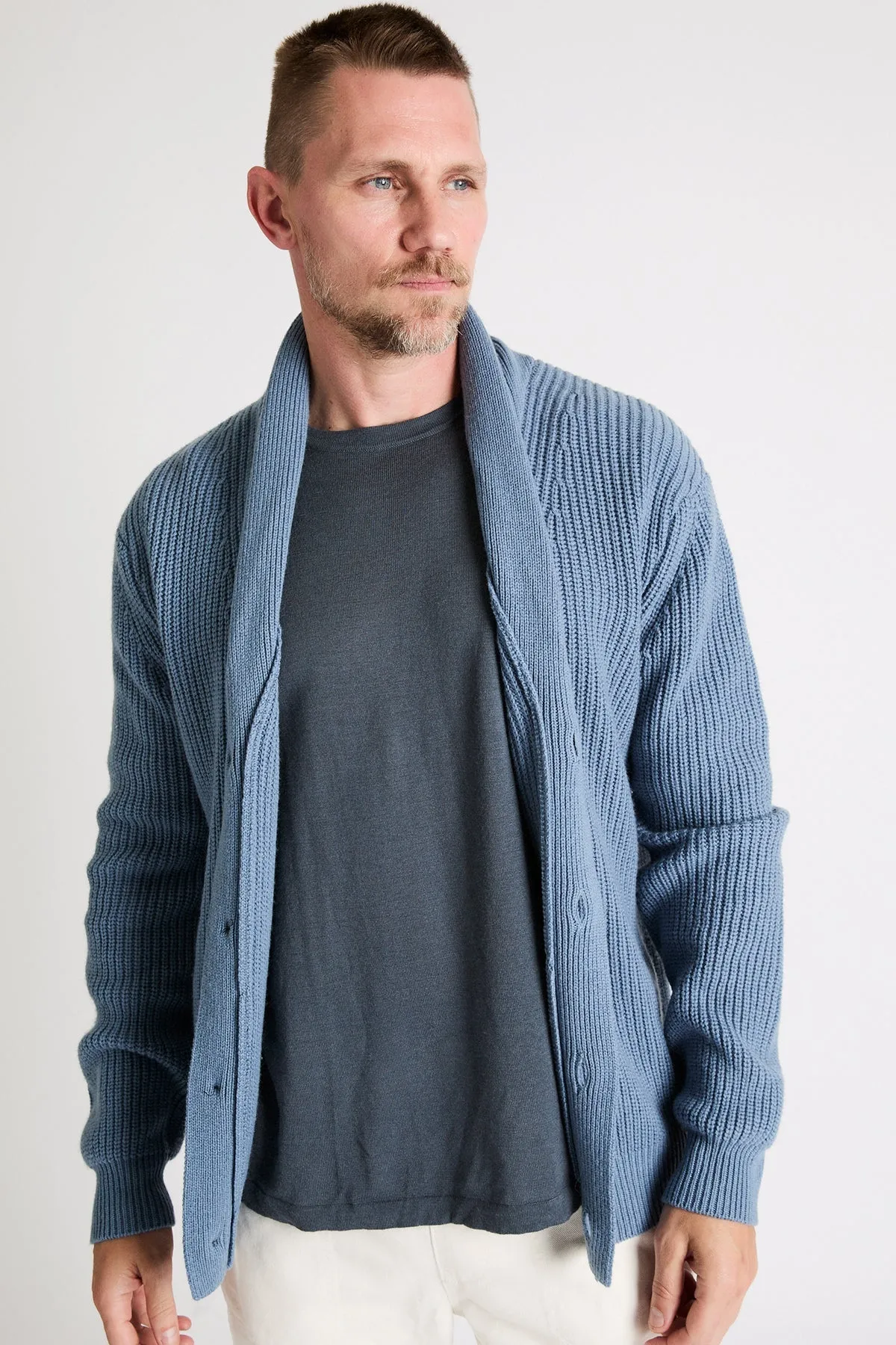   Beryll Spencer Cashmere Cardigan | Juicy Blue