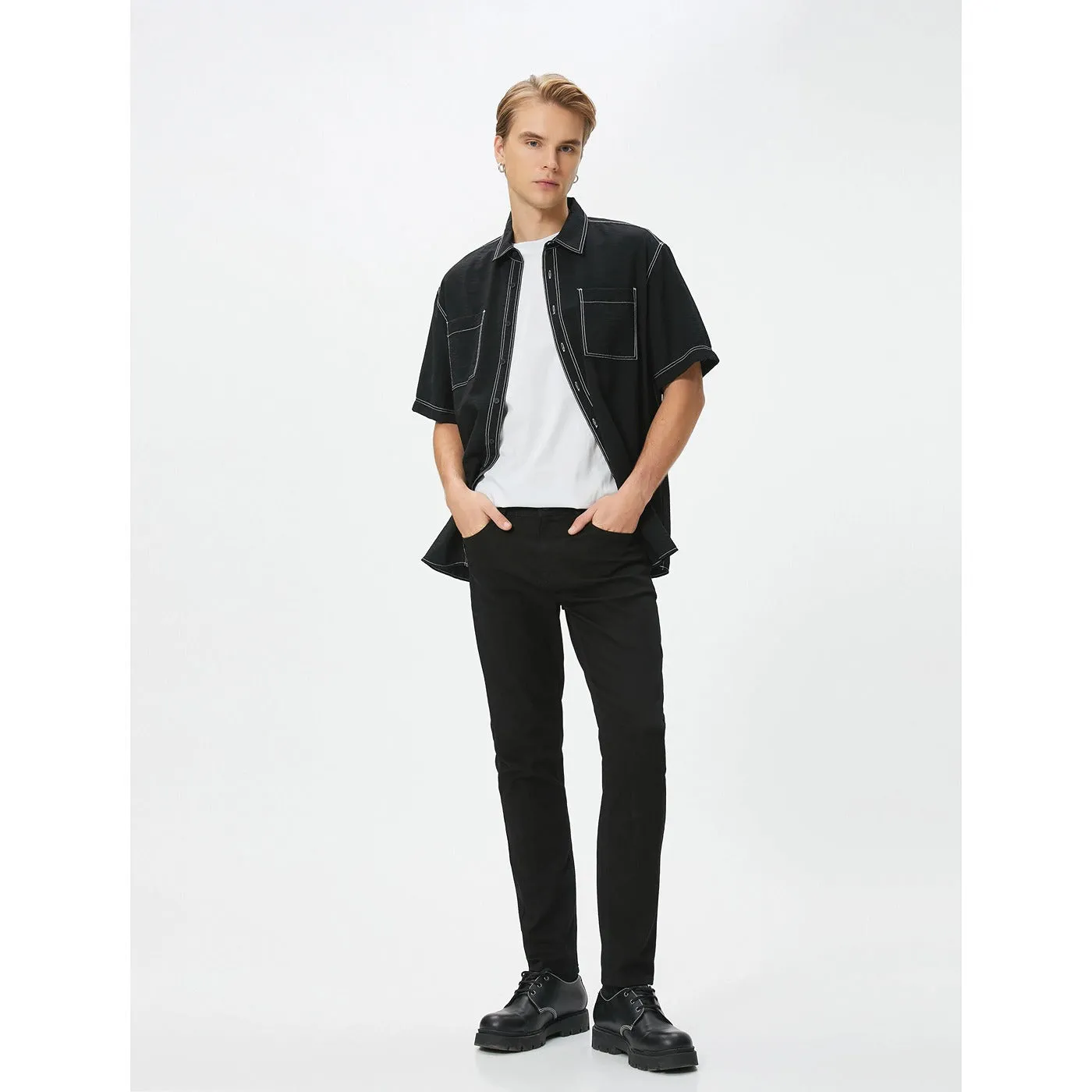 Black Slim Skinny Fit Jeans