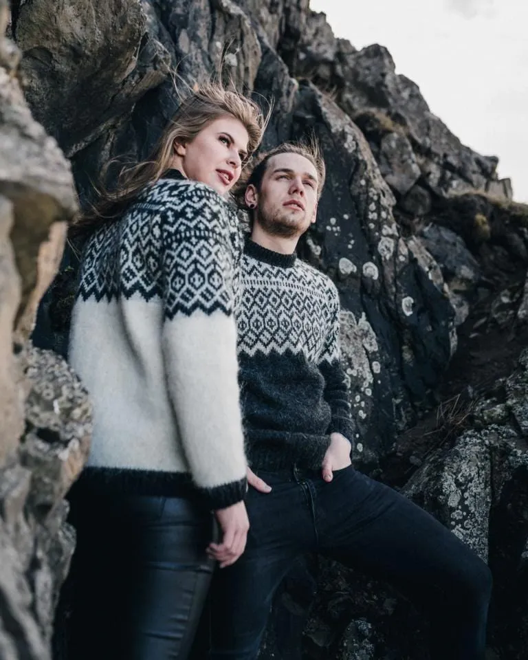 Borg - Icelandic White Sweater