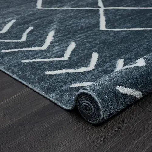 Calgary 82281BLU Blue Rug