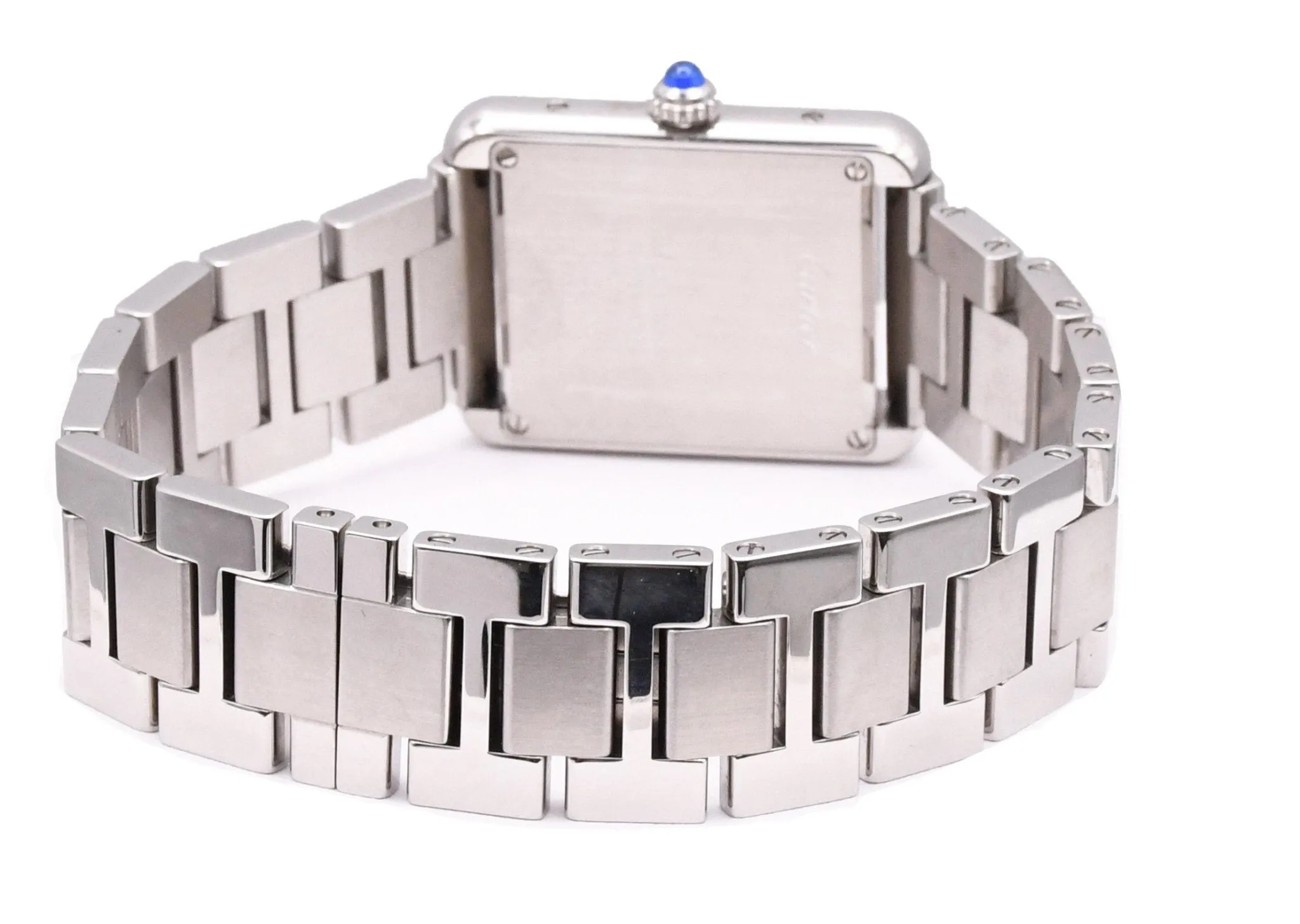 Cartier Tank Solo, Small Model, Quartz, Steel Watch - Ref W5200013