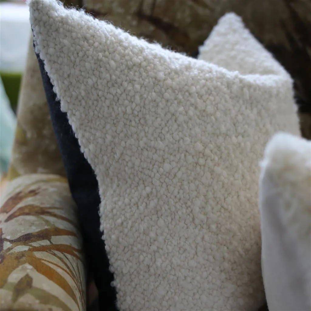 Cormo Chalk Throw Pillow by Designers Guild by Designers Guild