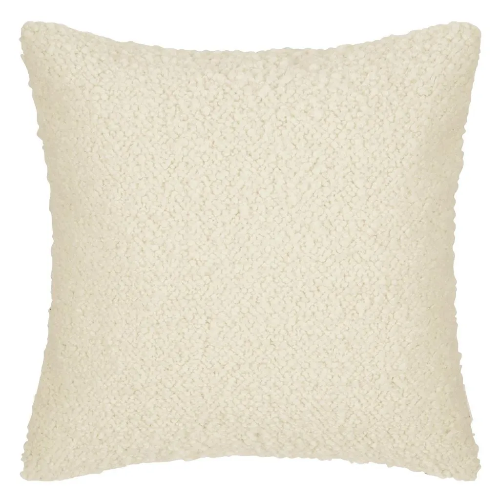 Cormo Chalk Throw Pillow by Designers Guild by Designers Guild