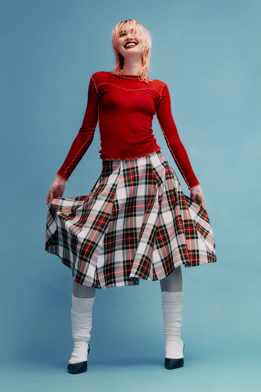 Delia Top Red