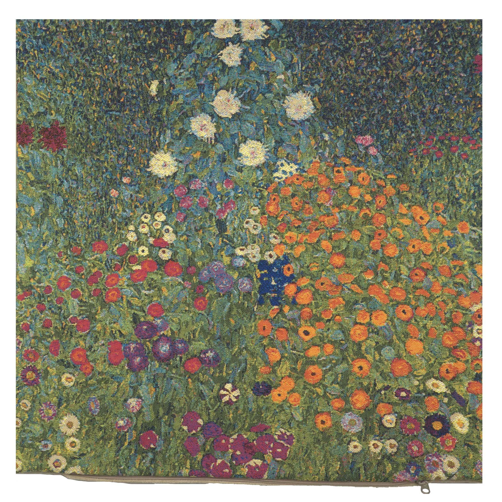 Flower Garden by Klimt European Cushion Cover
