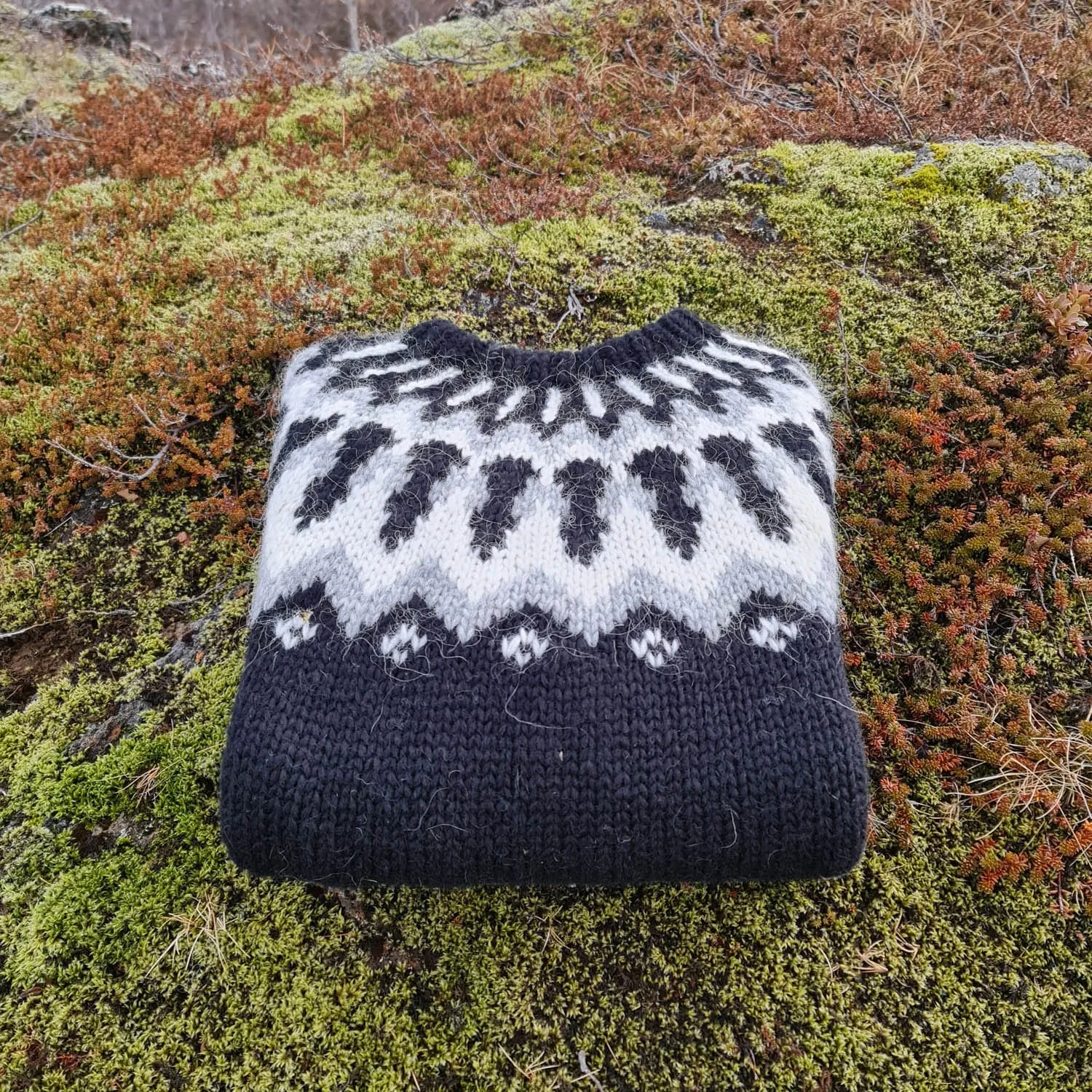 Forseti - Icelandic Sweater - Black