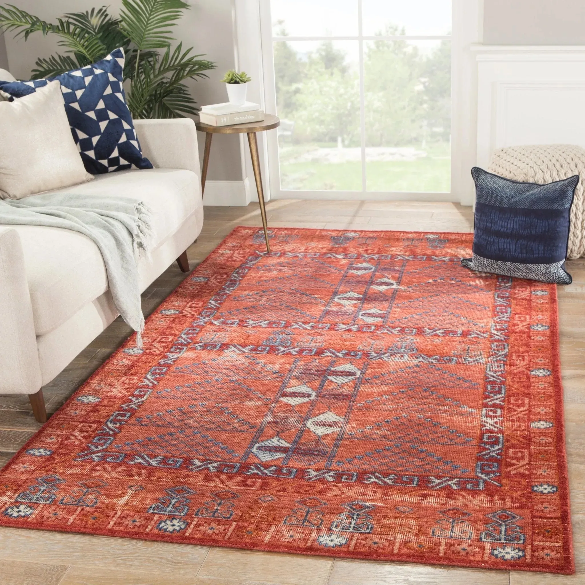 Gallant GLT02 Red/Blue Rug