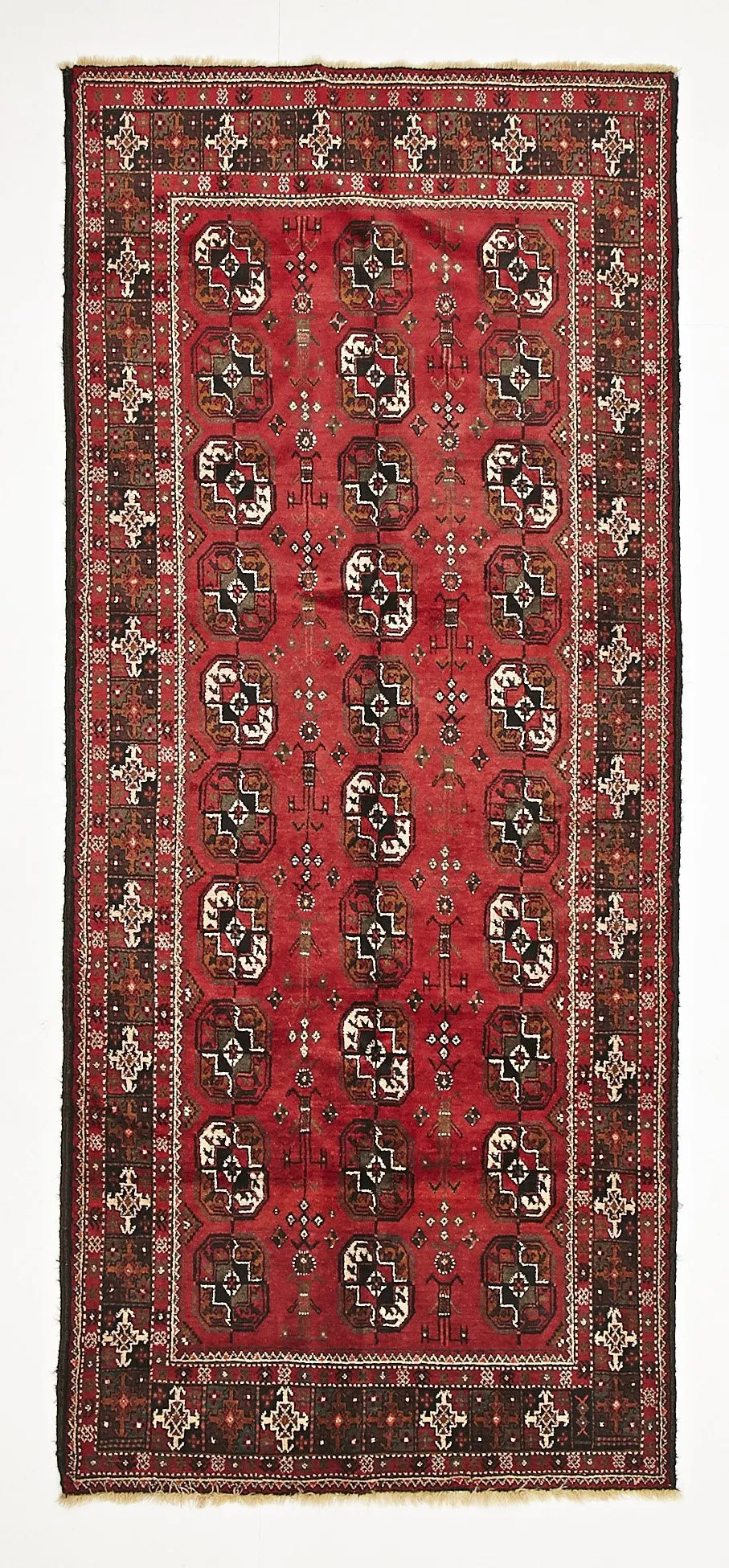 HAND KNOTTED PERSIAN FINE BALUCH RUG 277 X 120 CM