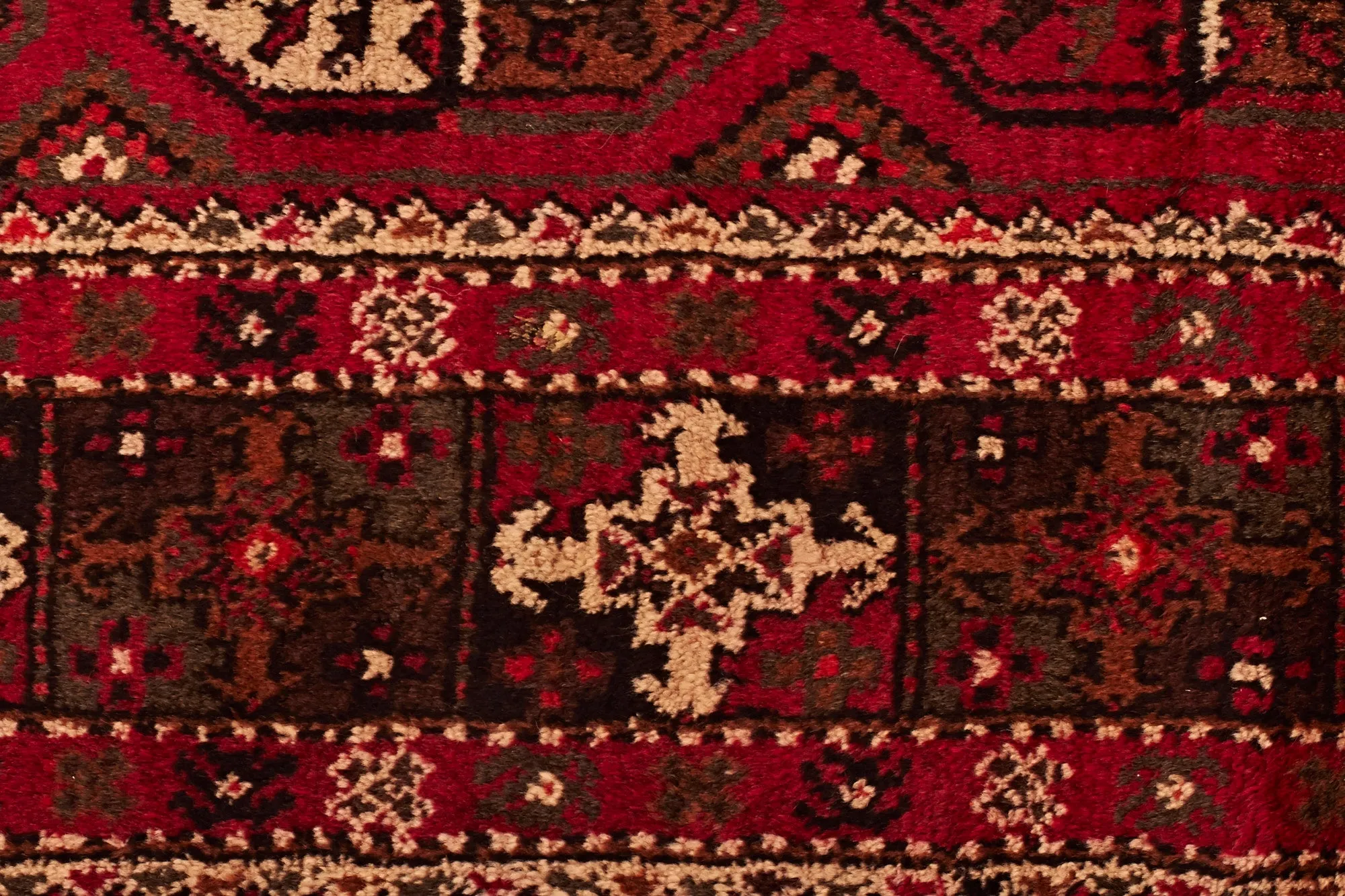 HAND KNOTTED PERSIAN FINE BALUCH RUG 277 X 120 CM
