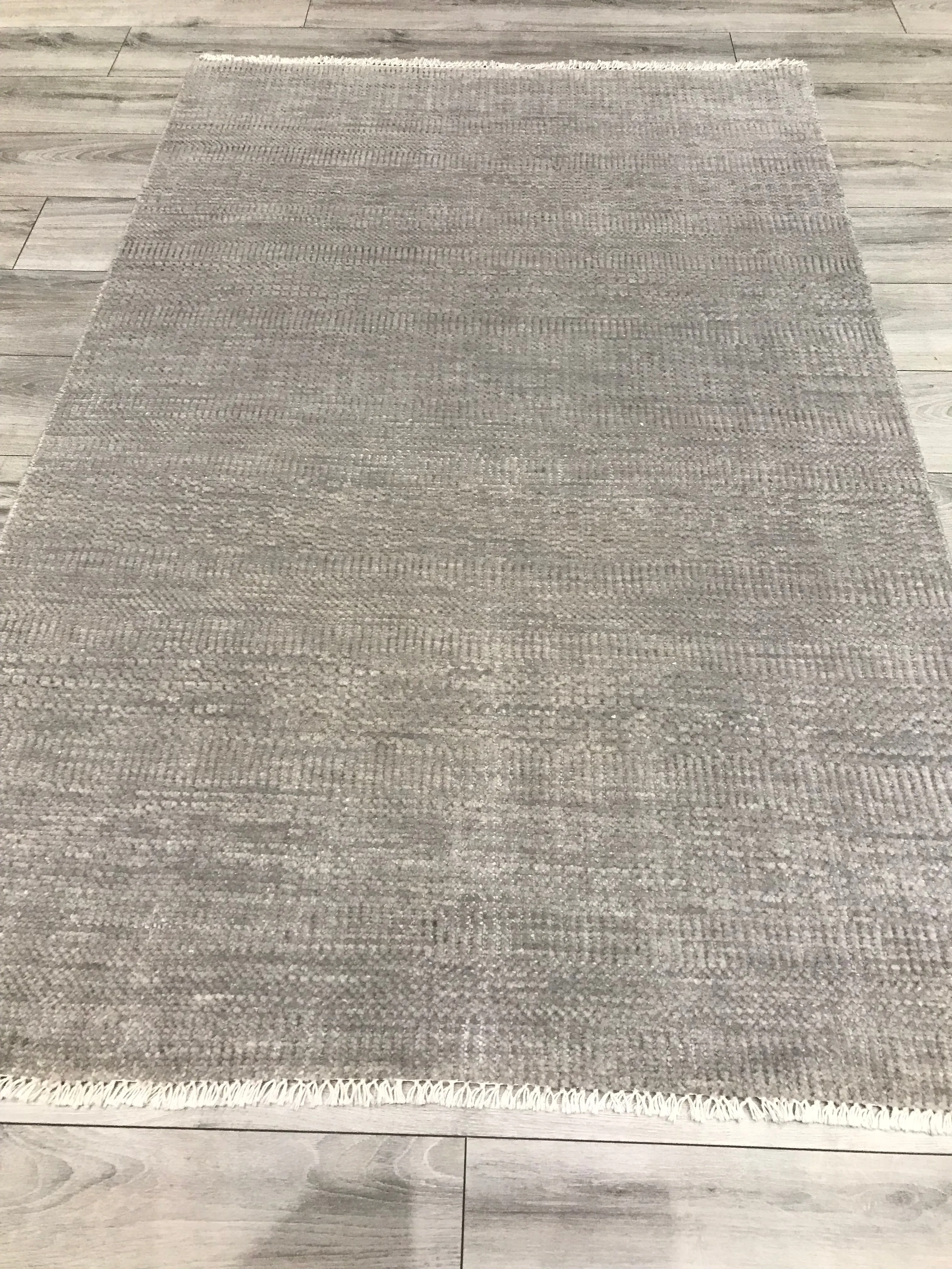 India Modern Canyon Hand Knotted Wool 4x6