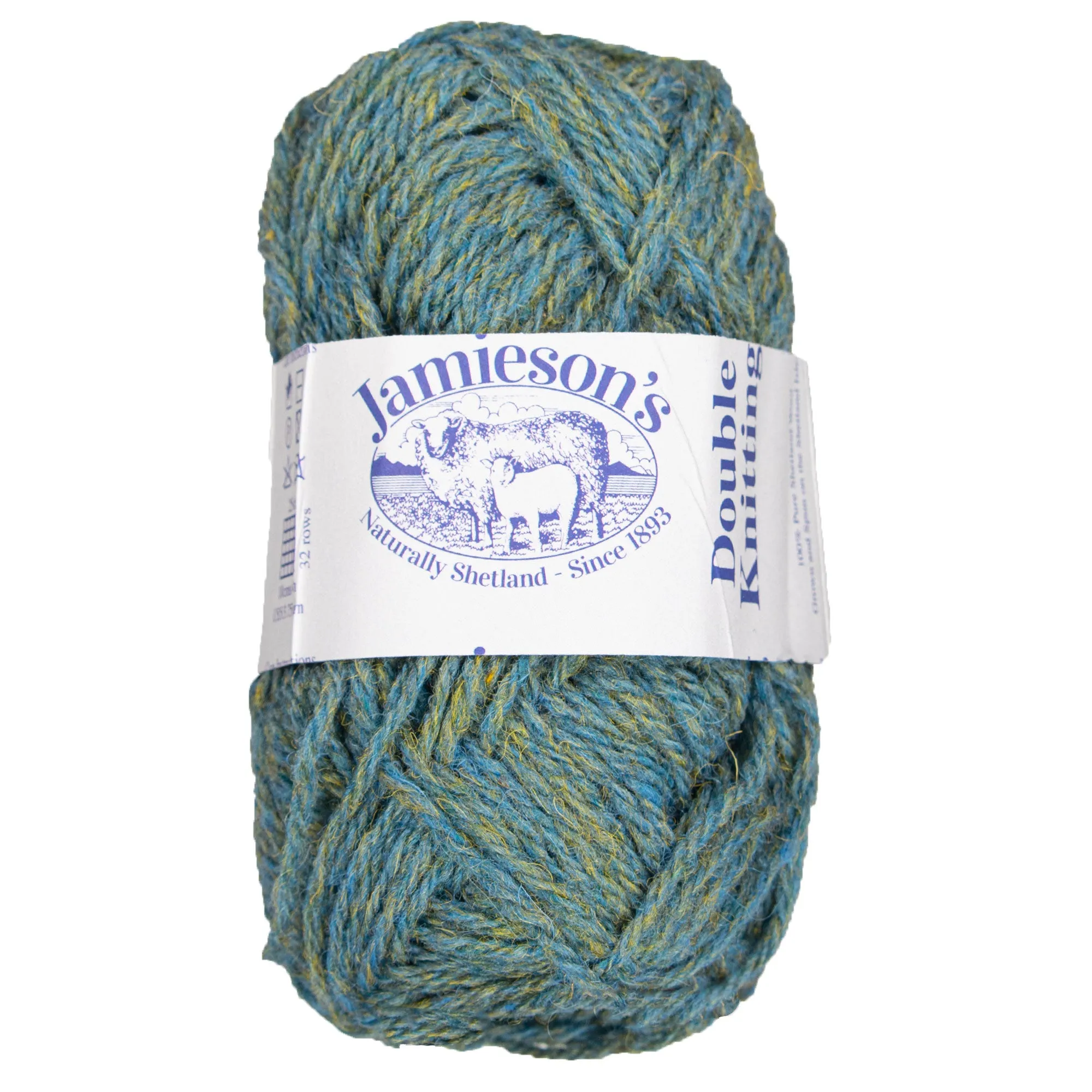 Jamieson's of Shetland Double Knitting Yarn - 240 Yell Sound Blue