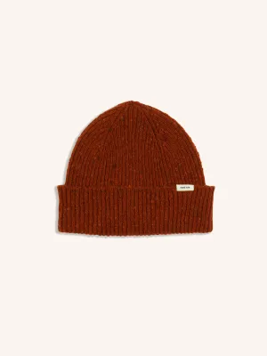 Kilpatrick Beanie in Rust Merino Wool