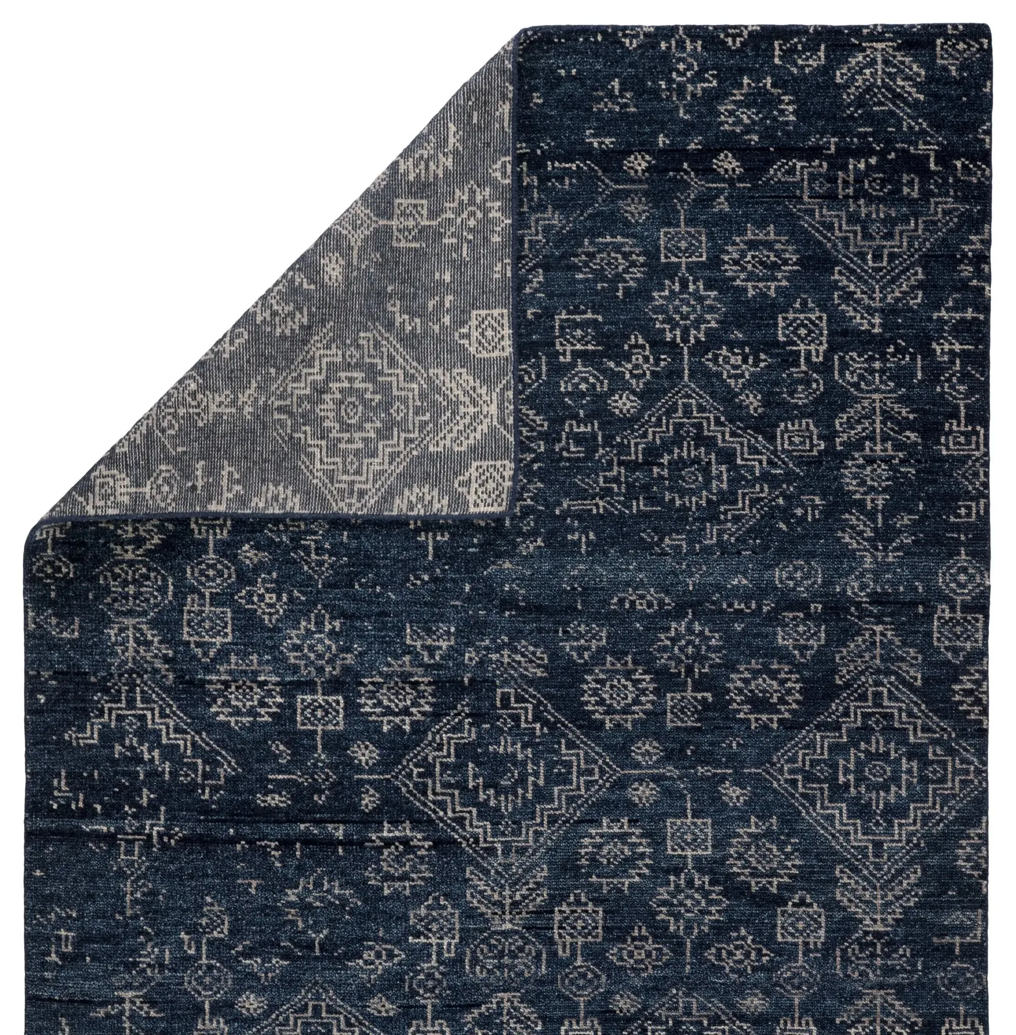 Liberty LIB10 Azuma Dark Blue/Light Gray Rug