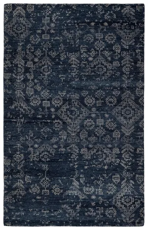 Liberty LIB10 Azuma Dark Blue/Light Gray Rug
