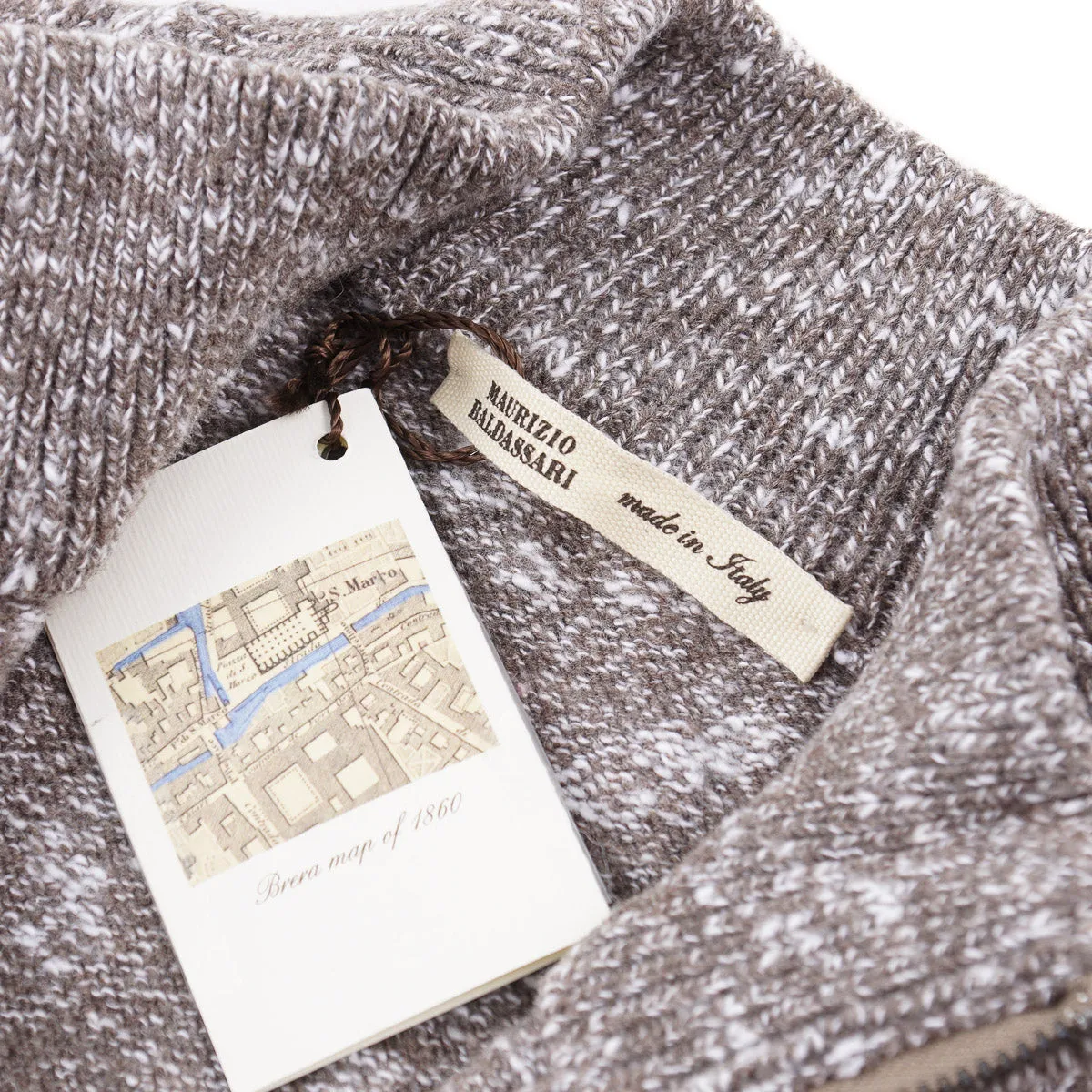 Maurizio Baldassari Half-Zip Sweater