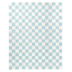 Medium Scale Checkerboard Flat Weave Rug