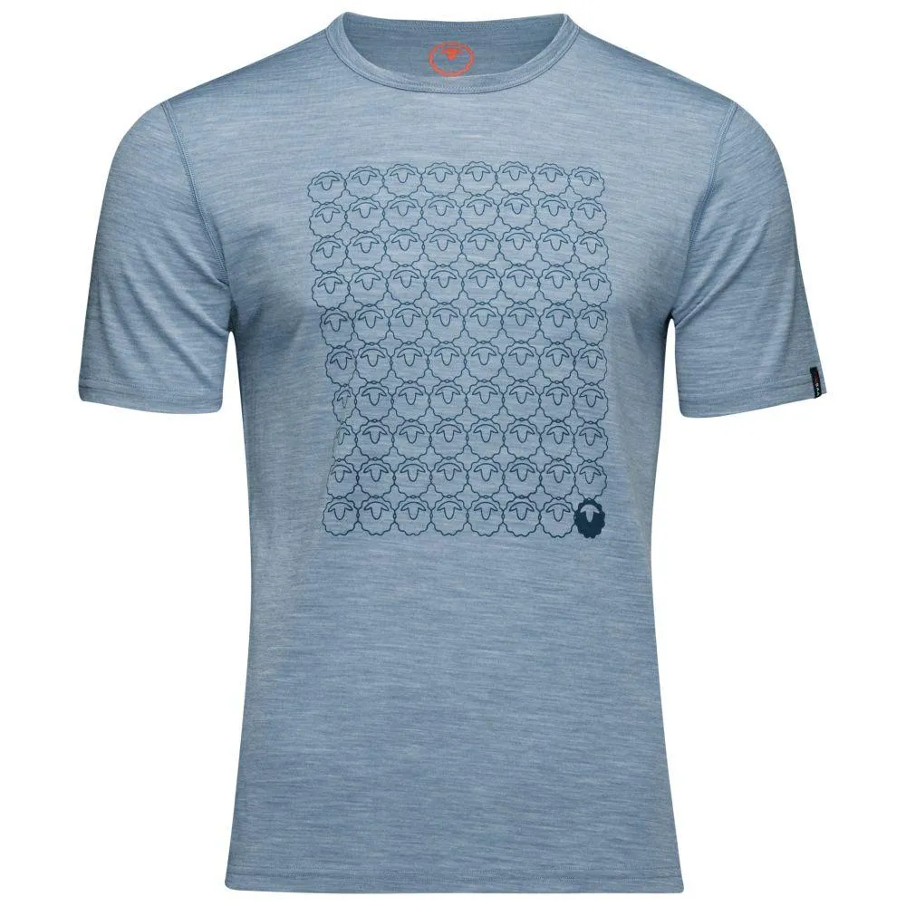Mens Merino 150 Odd One Out Tee (Sky)
