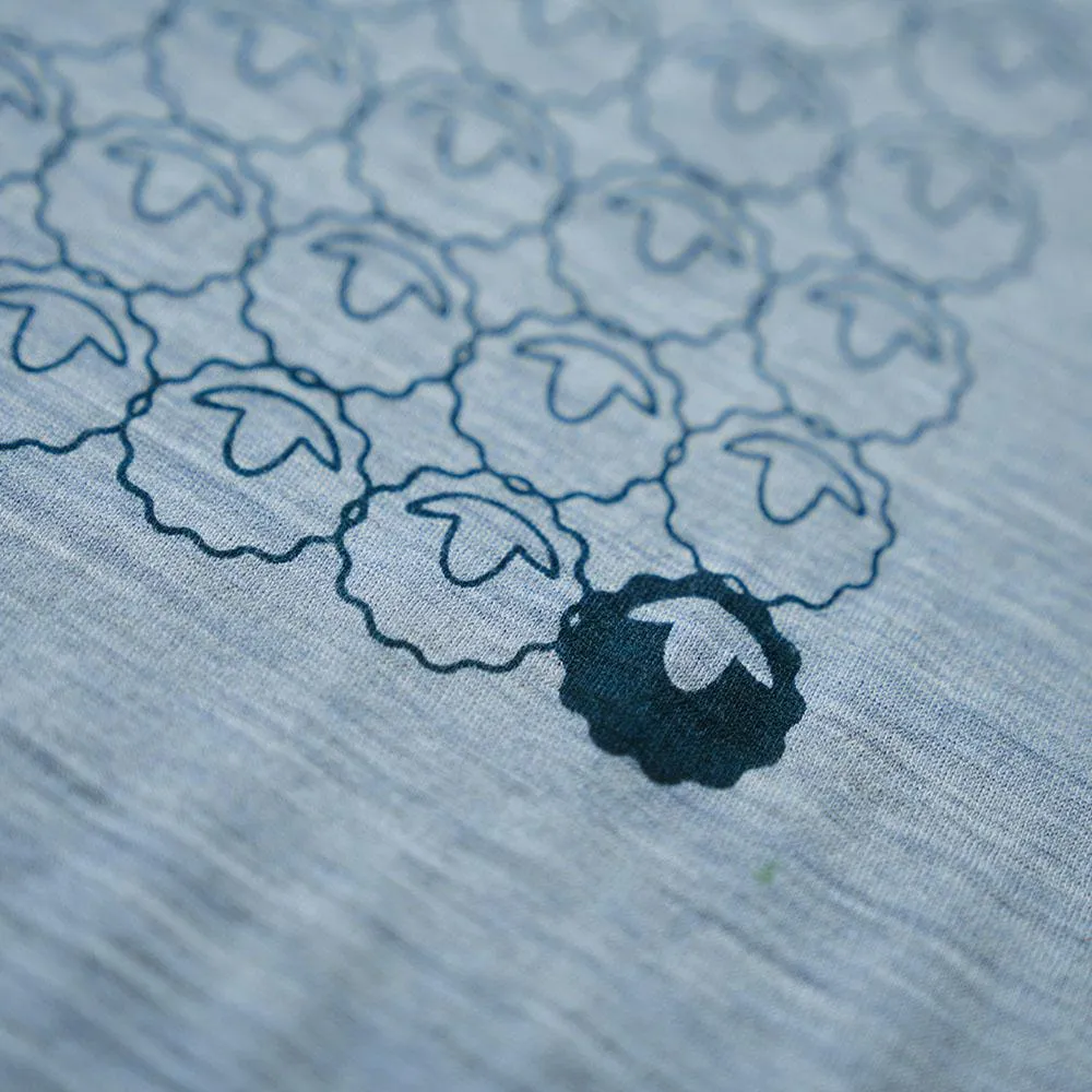Mens Merino 150 Odd One Out Tee (Sky)