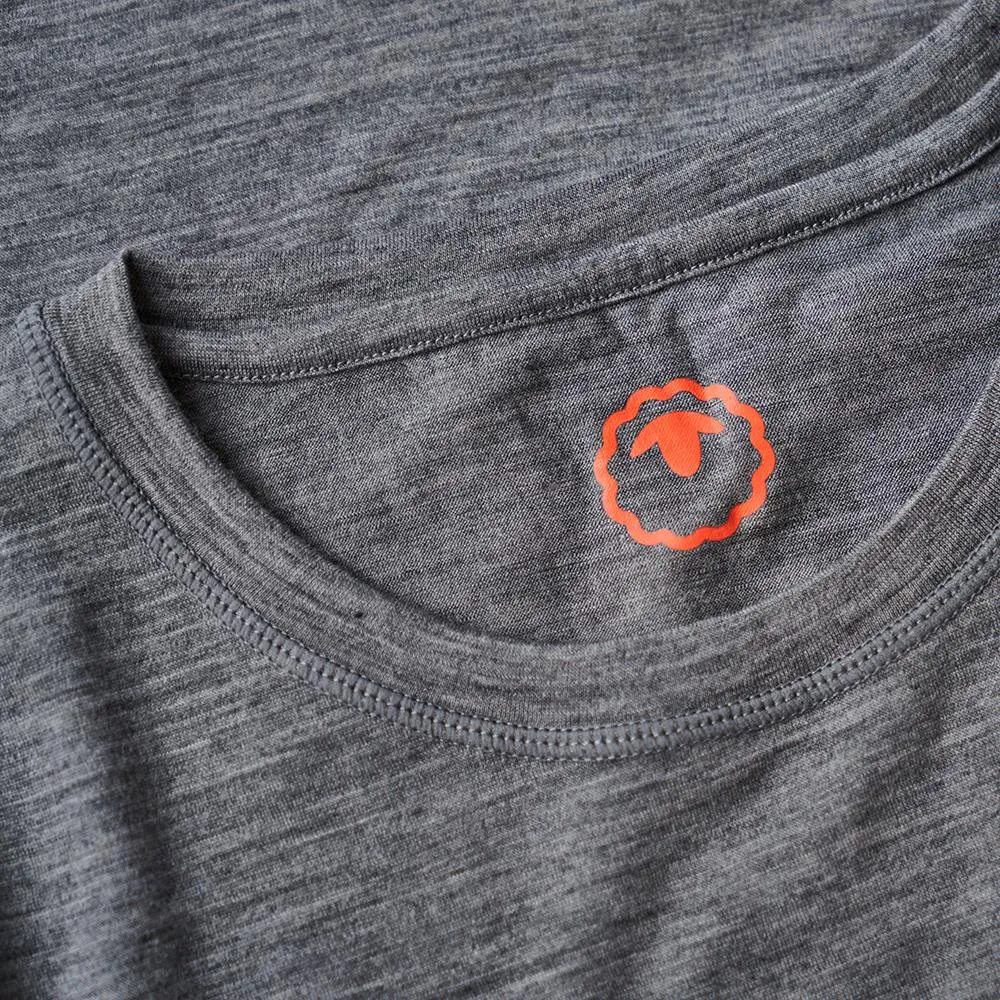 Mens Merino 150 Pocket Tee (Charcoal)