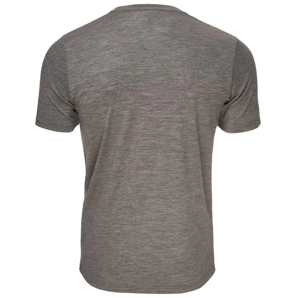 Mens Merino 150 Pocket Tee (Charcoal)
