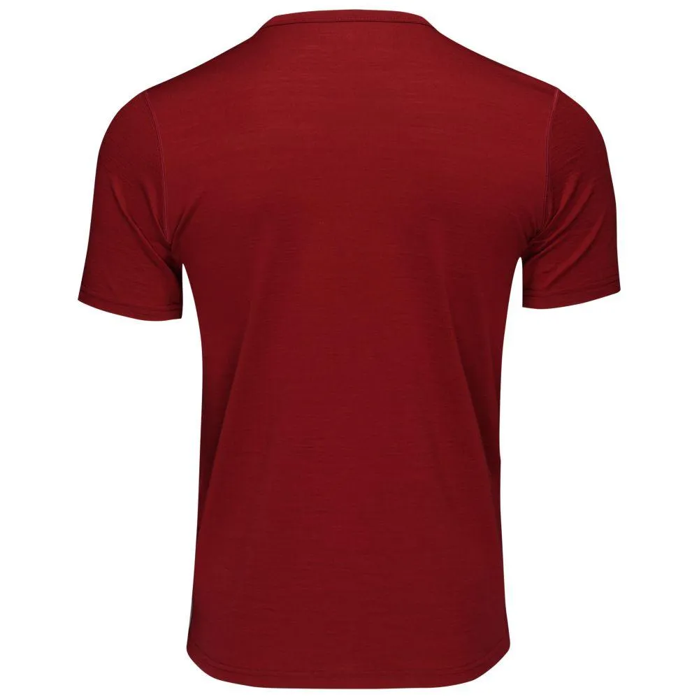 Mens Merino 150 Sheep Tee (Red)