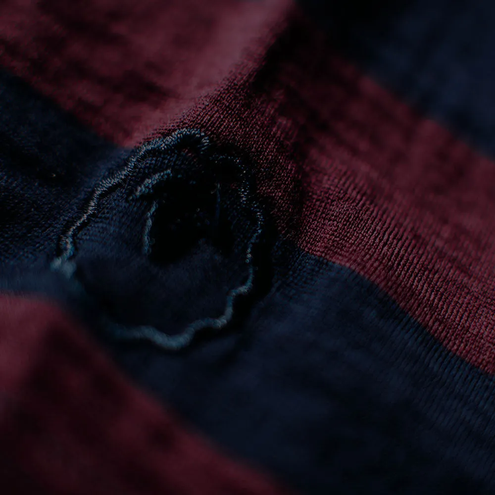 Mens Merino 180 Boxers (Navy/Wine)