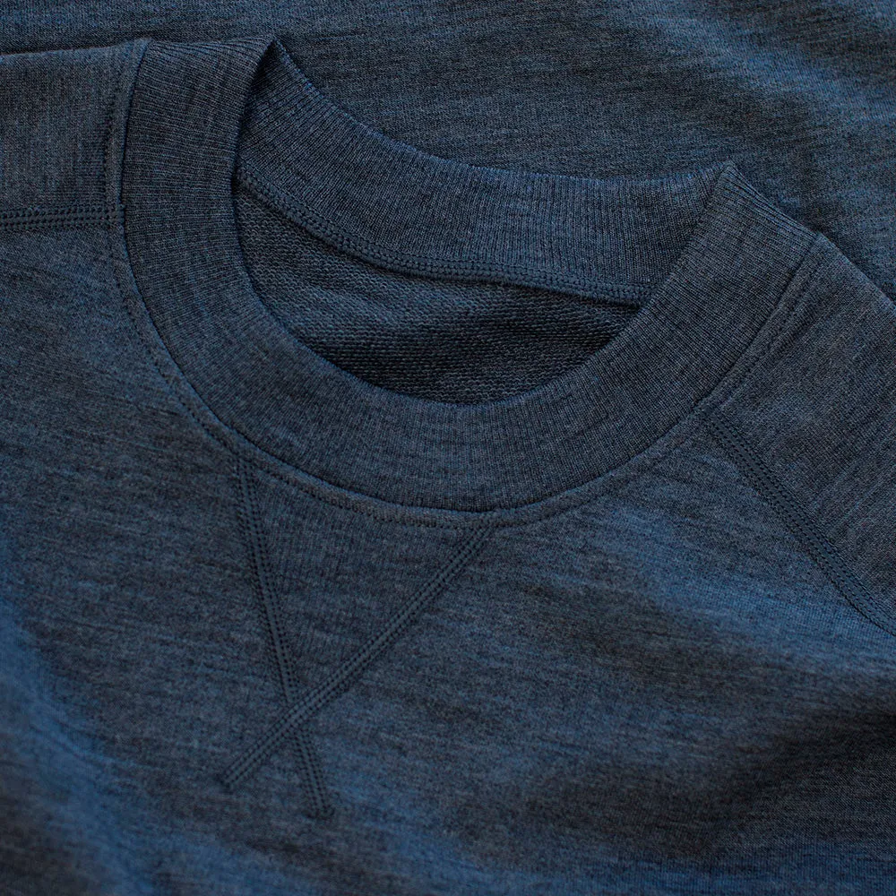 Mens Merino 260 Lounge Sweatshirt (Denim)