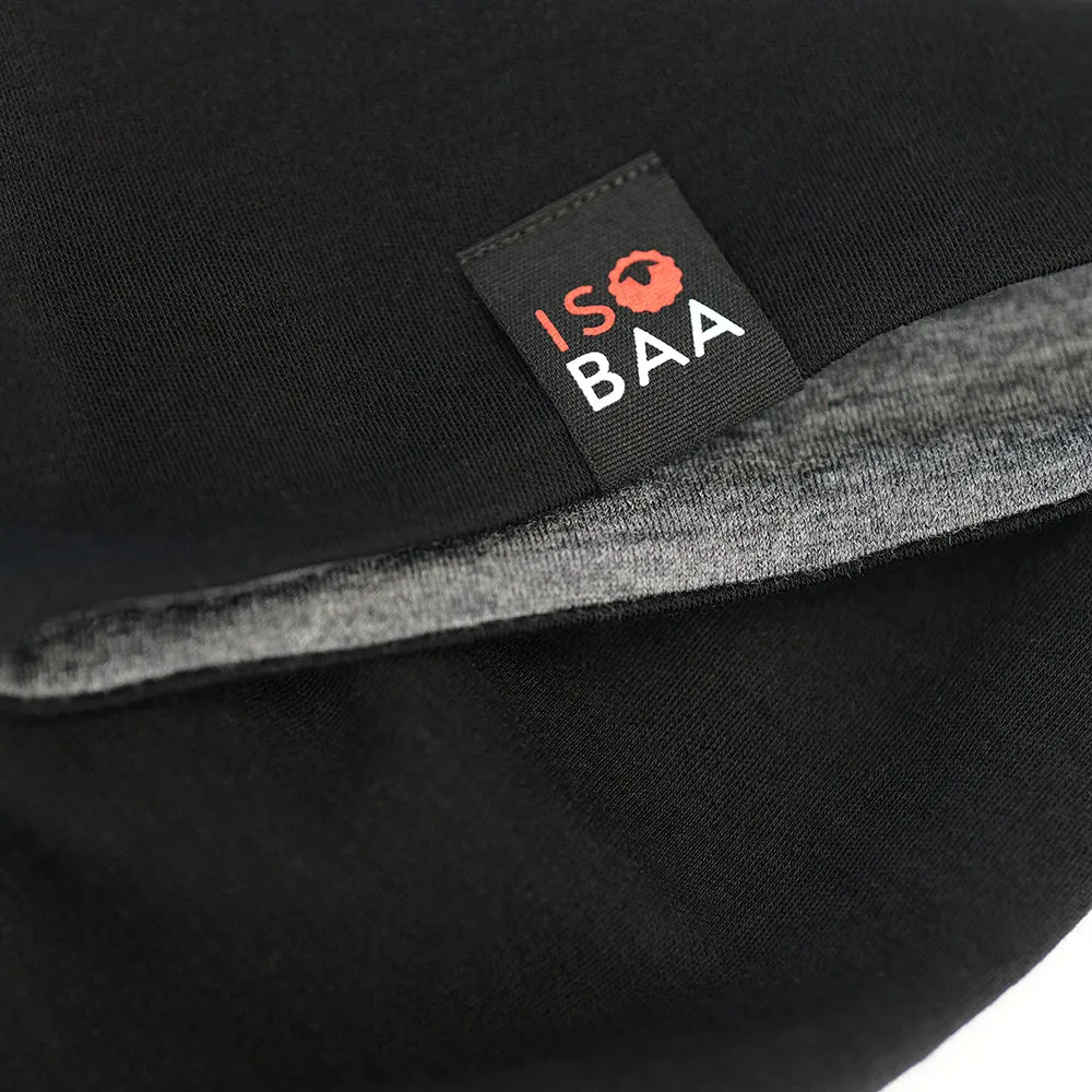 Merino 230 Beanie (Black/Smoke)