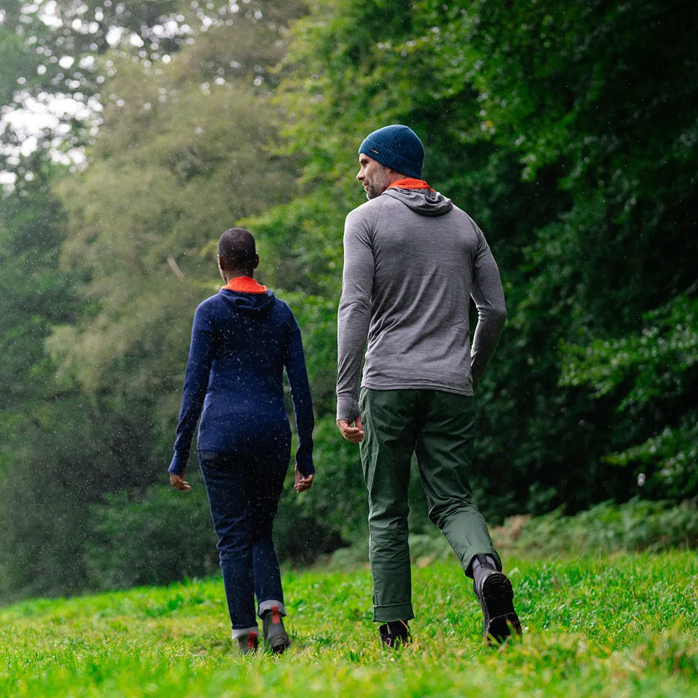 Merino Fisherman Beanie (Petrol)