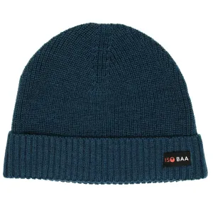 Merino Fisherman Beanie (Petrol)