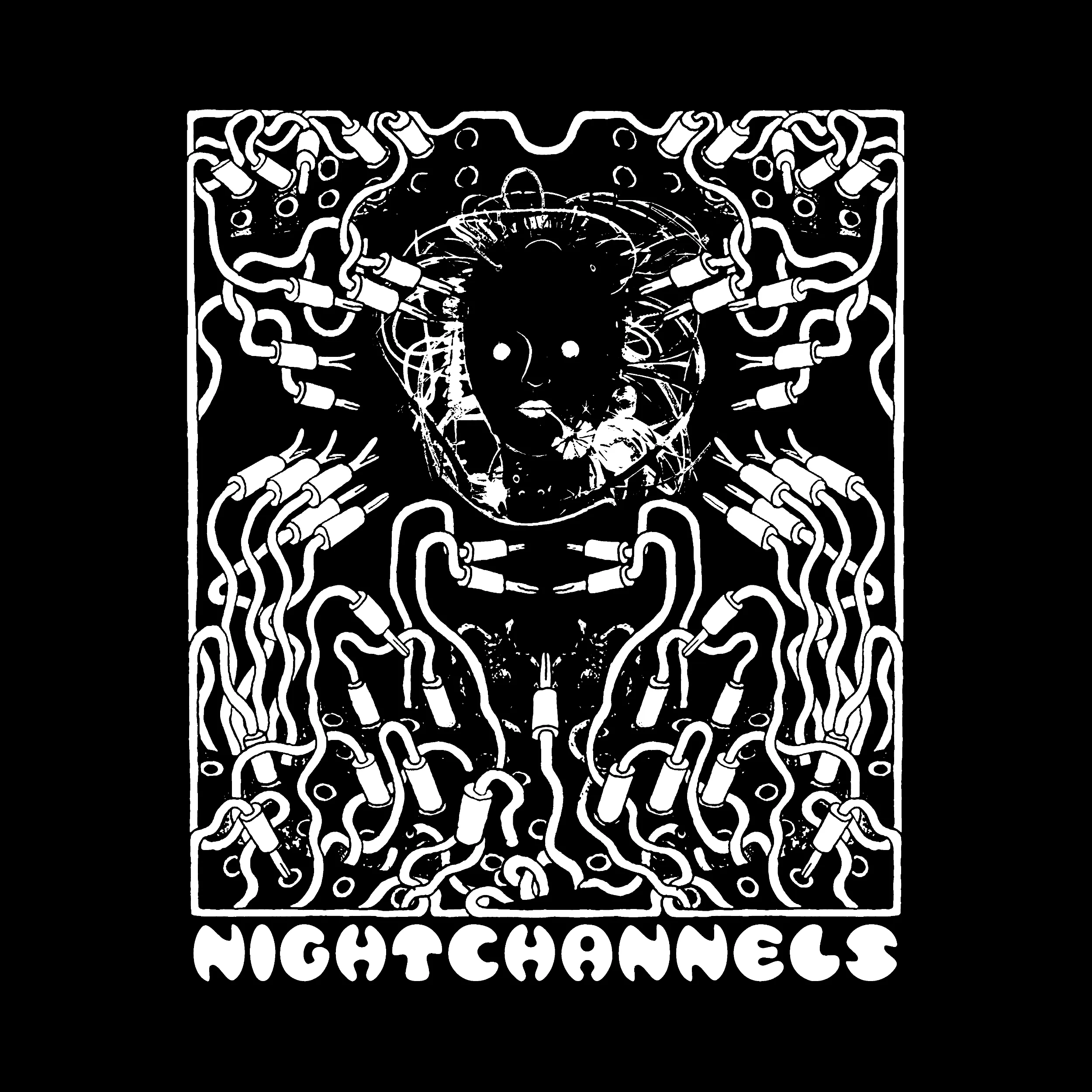 Night Channels Wire Altar Slim Fit Tee