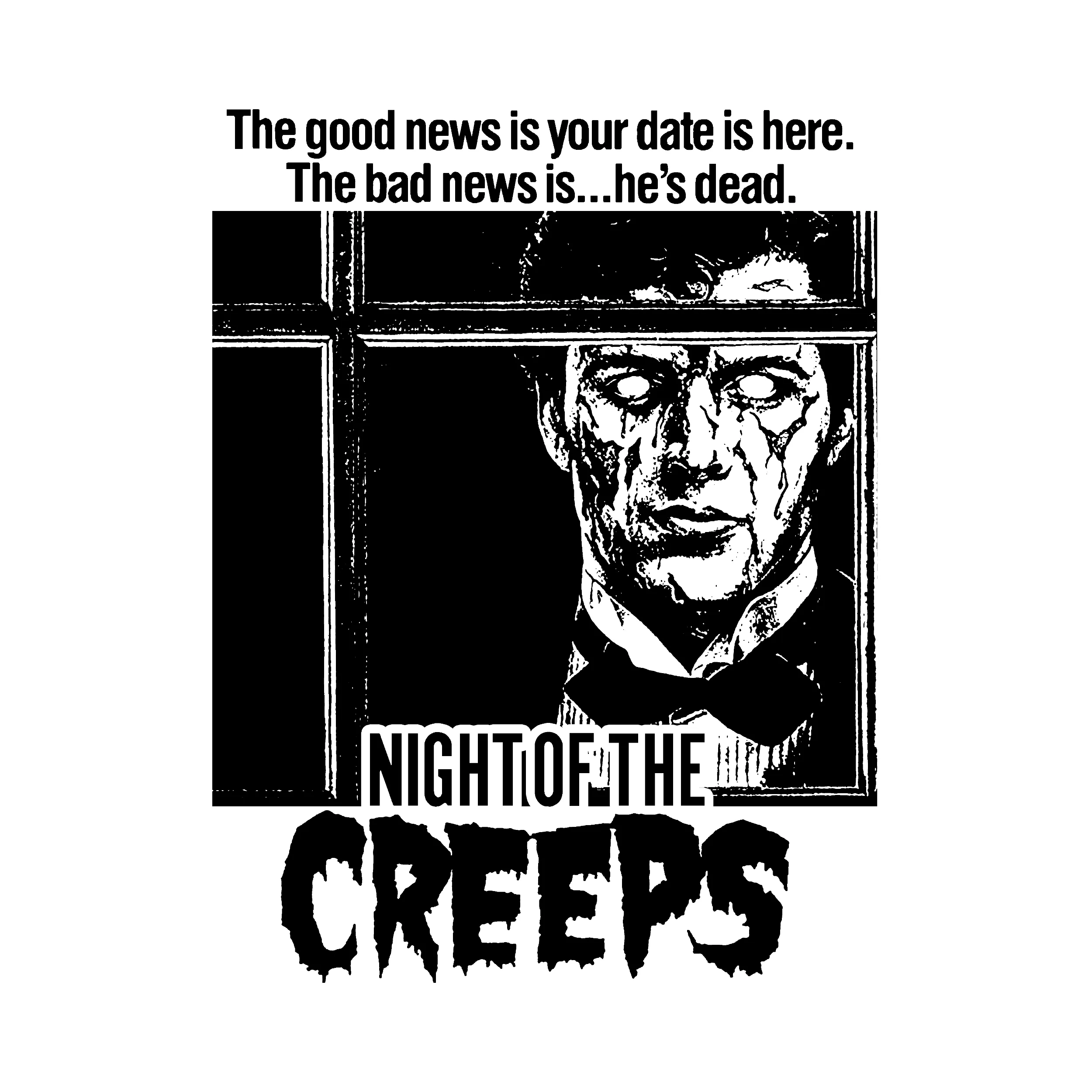Night Of The Creeps Slim Fit Tee
