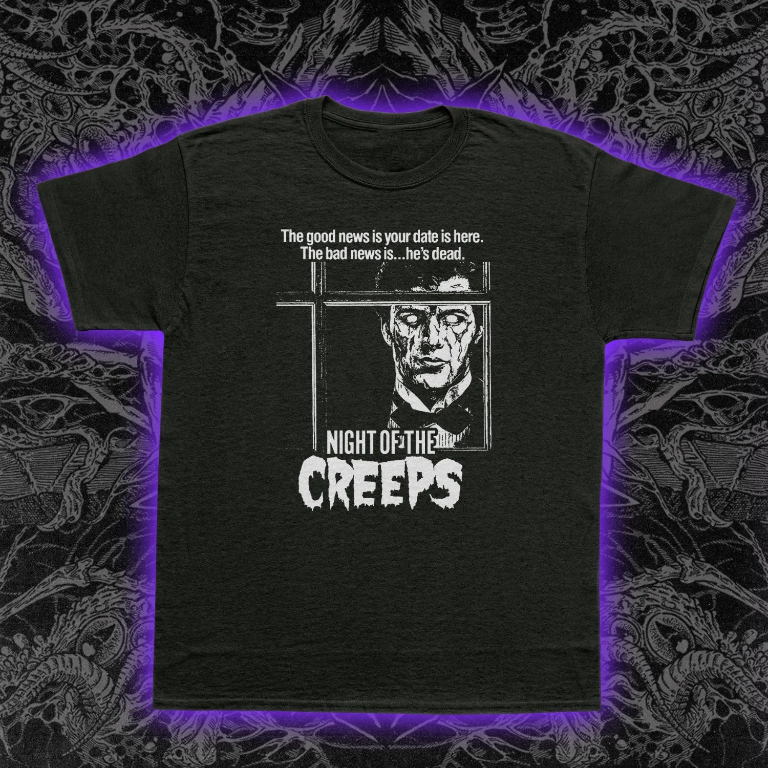 Night Of The Creeps Slim Fit Tee