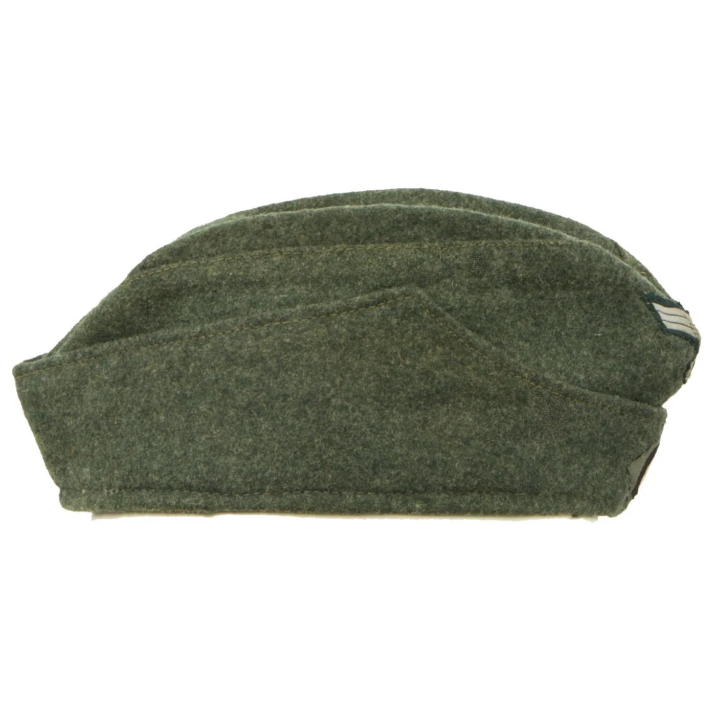 Original German WWII 1943 dated Heer Army EM-NCO M38 Overseas Cap by Clemens Wagner - Schiffchen