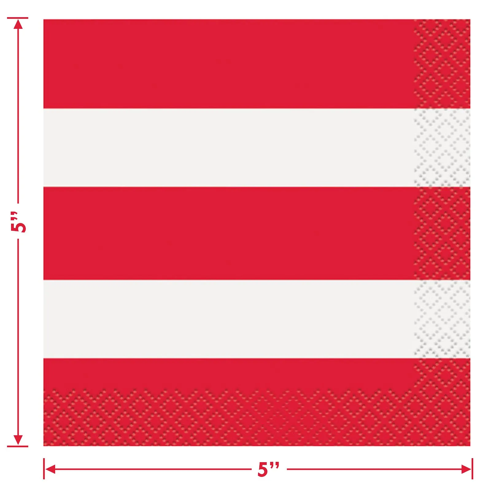 Patriotic Party American Stars & Stripes Paper Dessert Plates, Beverage Napkins, Cups, and Table Cover Set (Serves 16)