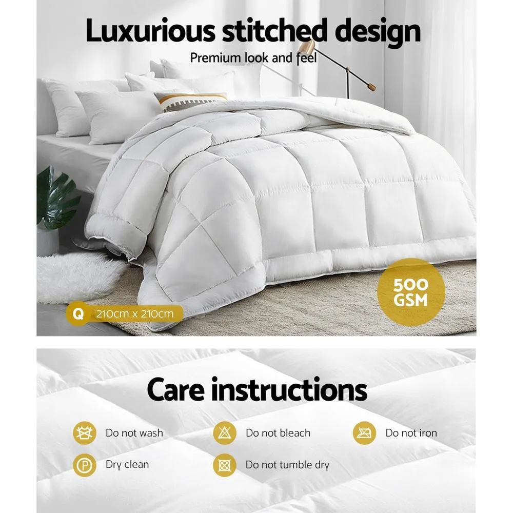 Queen Size Merino Wool Duvet Quilt