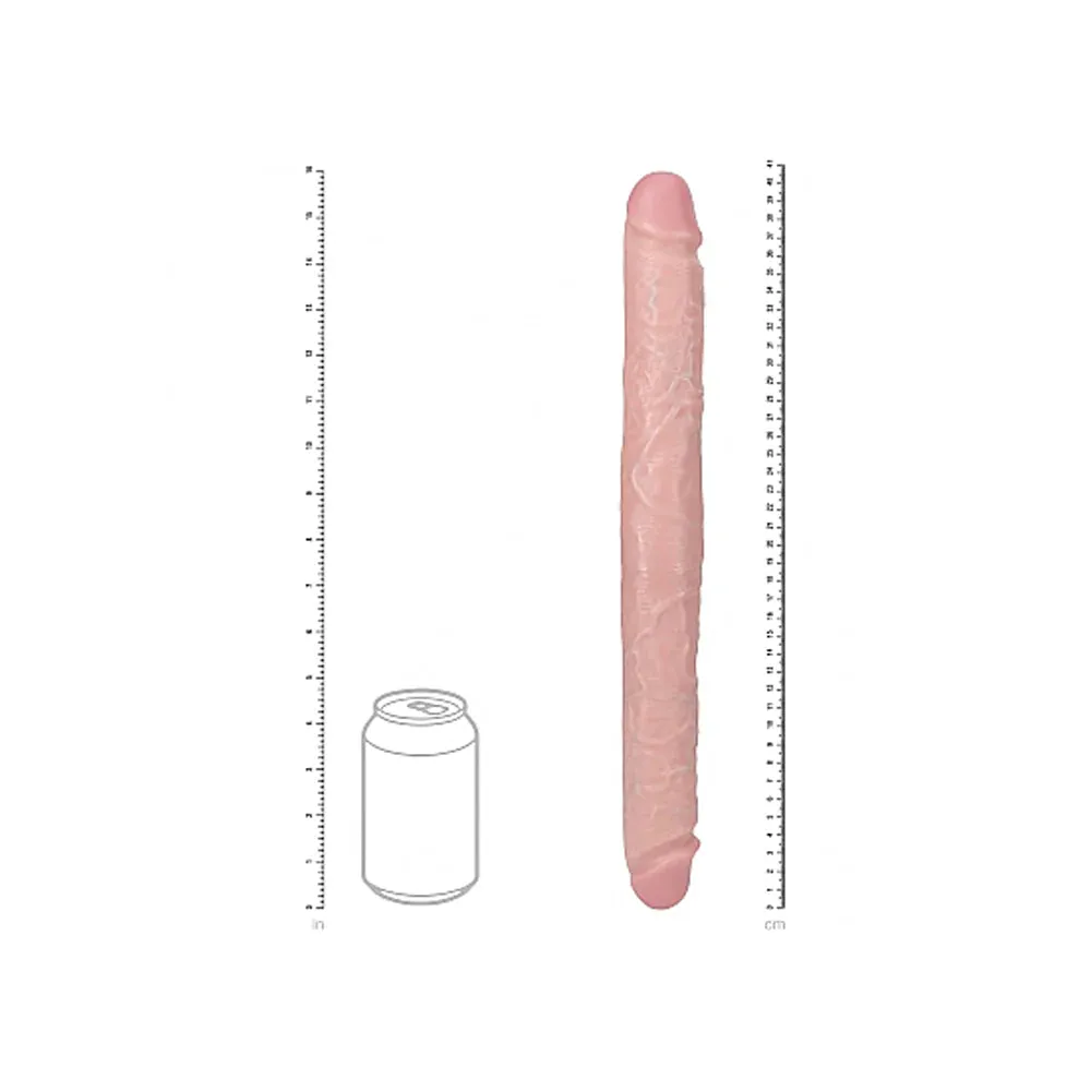 RealRock Slim Double Ended Thick 16" Dildo