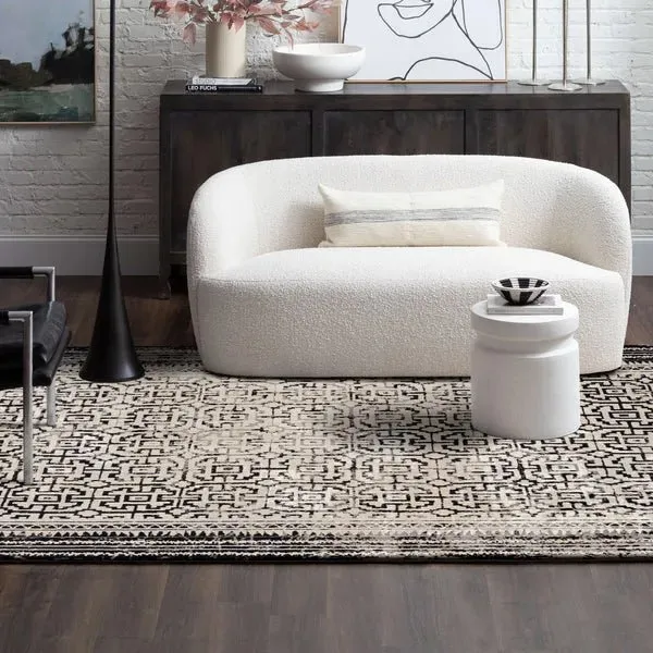 Rendition 92428 90116 Adras Soot Rug