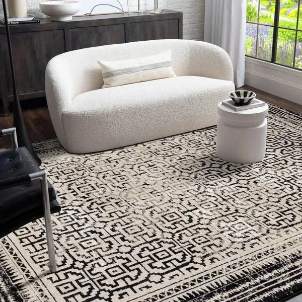 Rendition 92428 90116 Adras Soot Rug