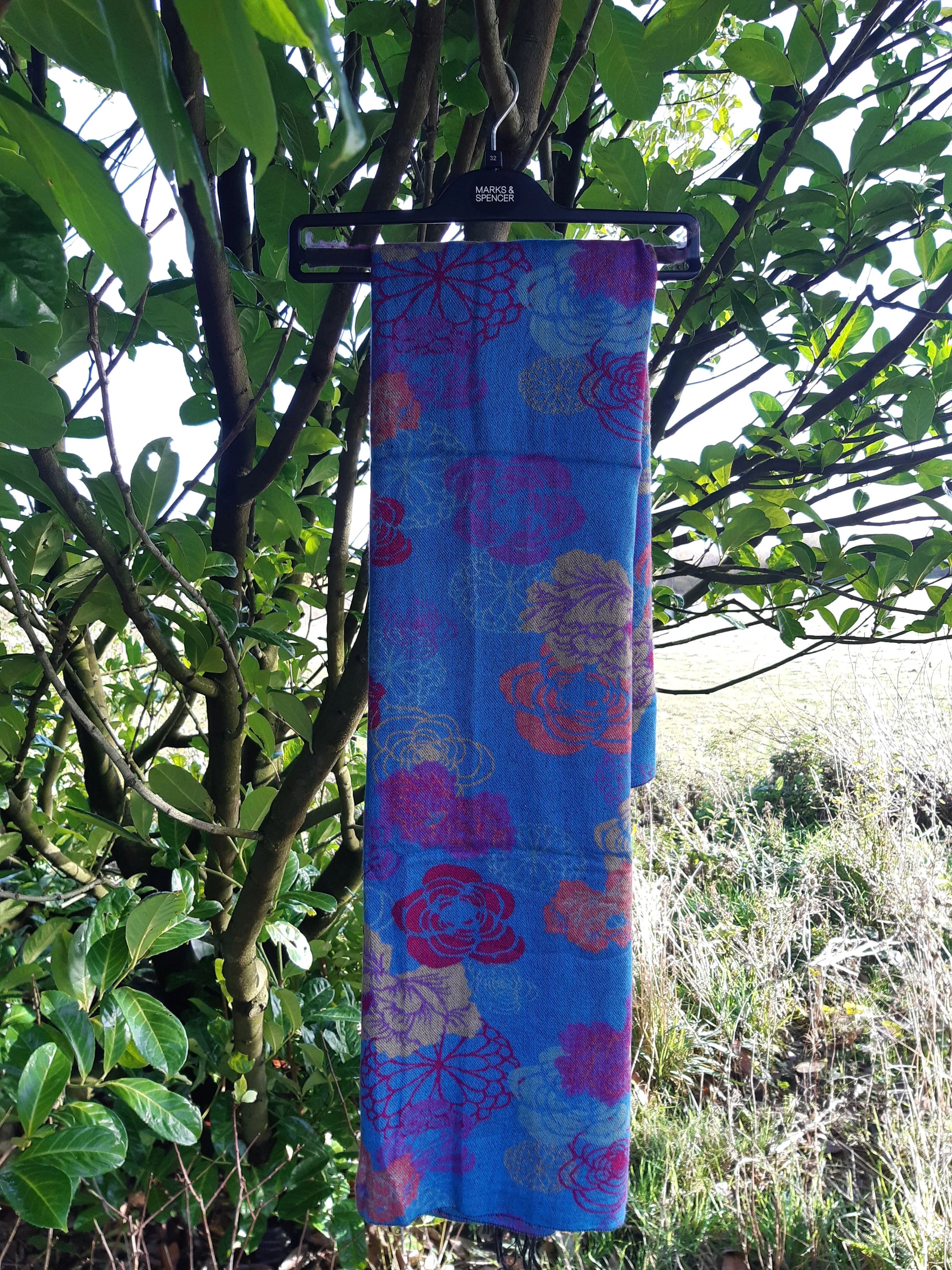 Rosa Thick Pashmina Scarf.