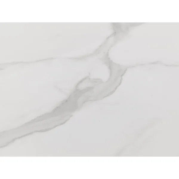 Scala Console Table 1m White Marble & Chrome