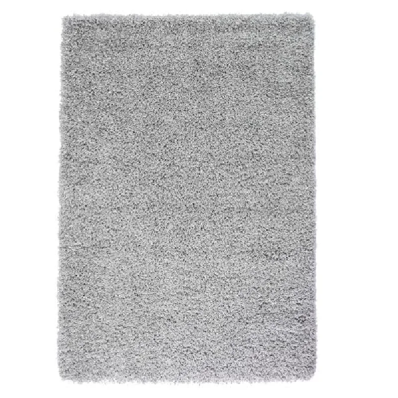 Silver Thick Shaggy Rug - California