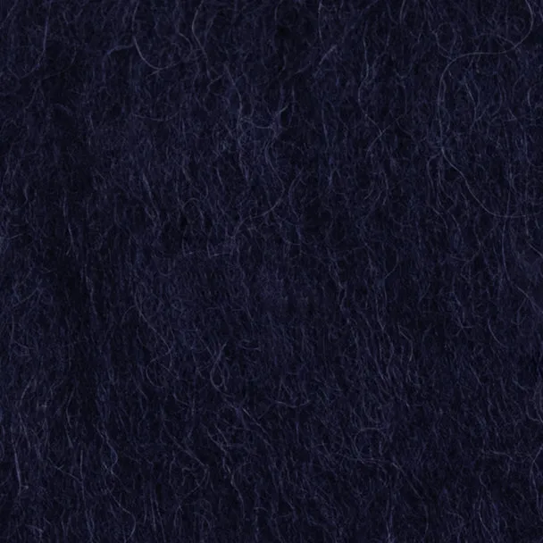 Solid Brushed Hat Ink Alpaca