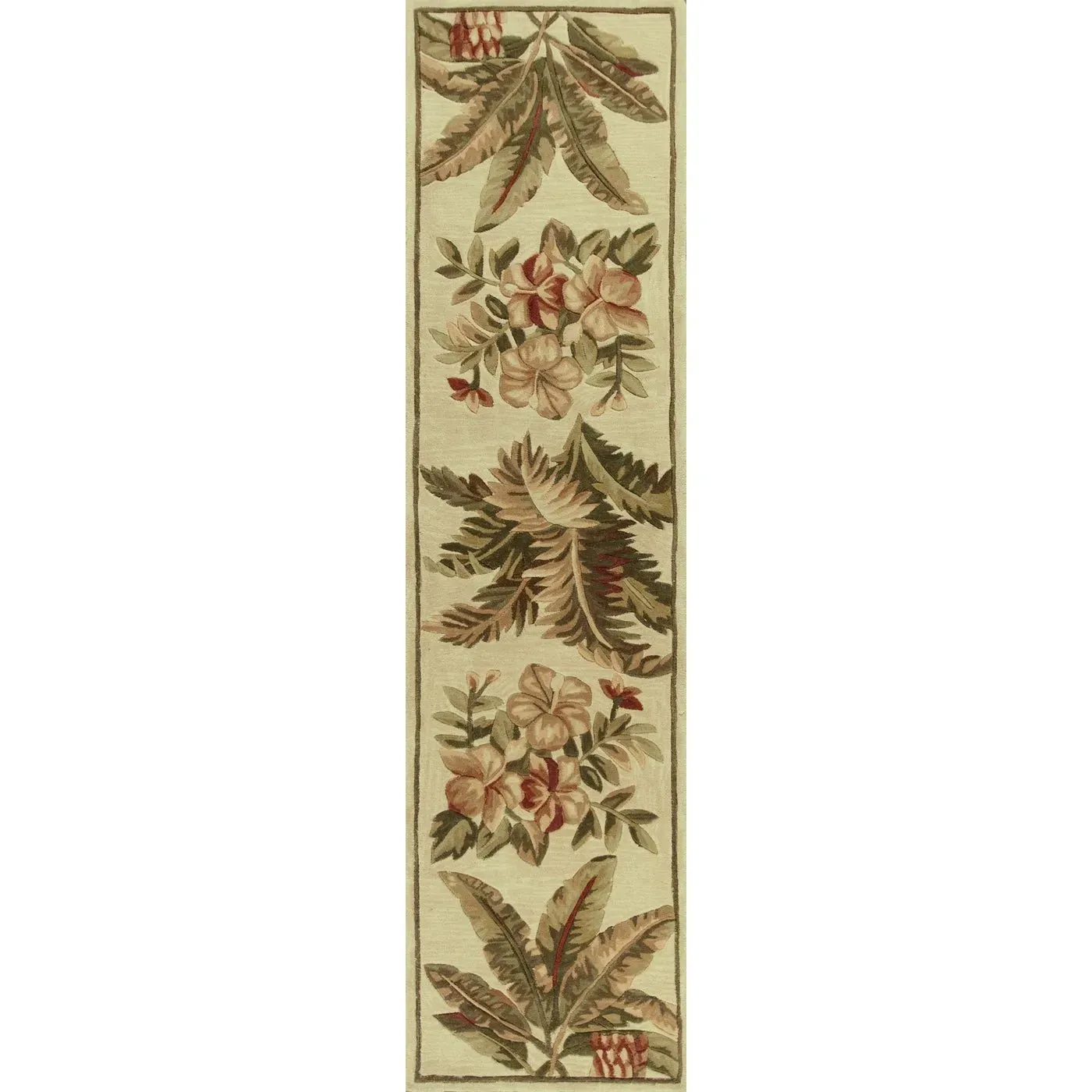 Sparta 3133 Tropical Oasis Ivory Rug