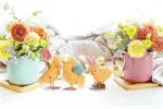 Spring Chicks Felt Figurines