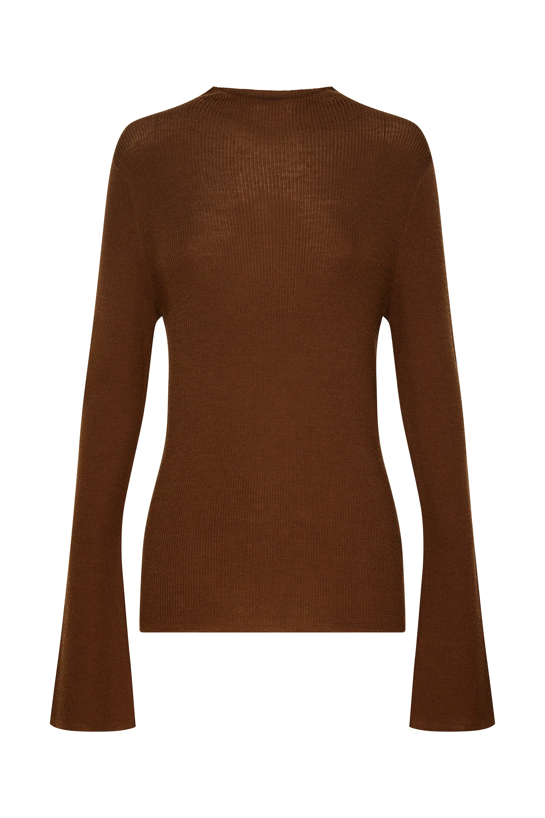 superfine merino raised neck