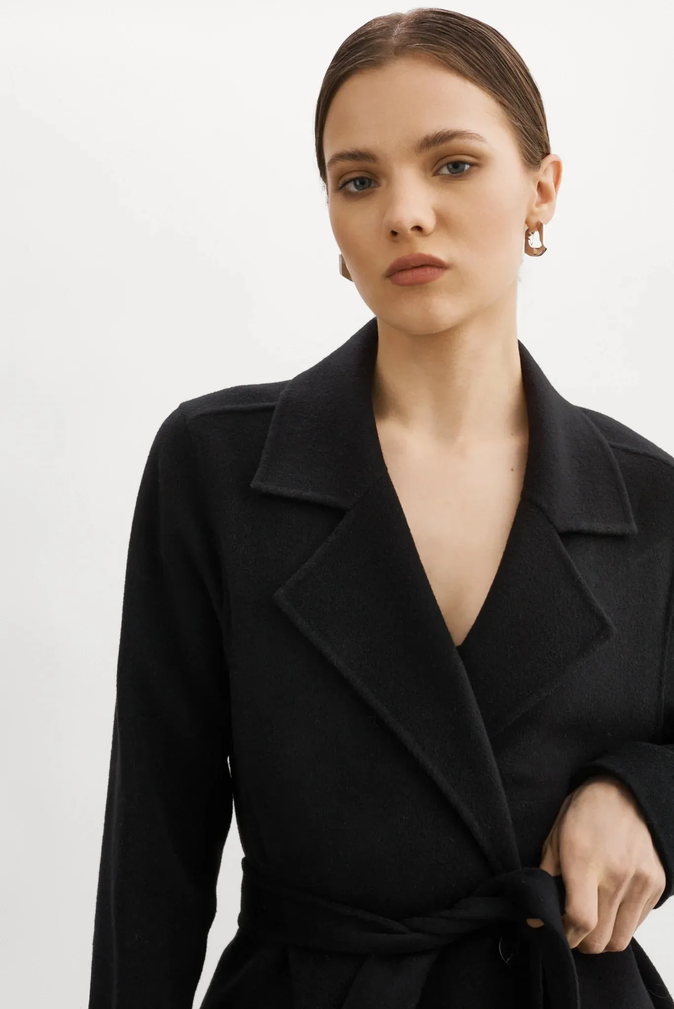 Vanessa Wool Coat | Black