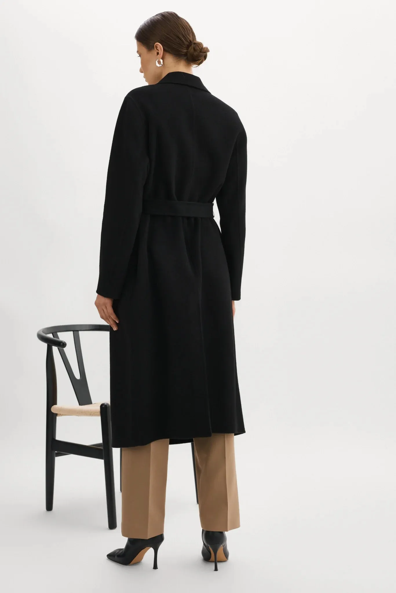 Vanessa Wool Coat | Black